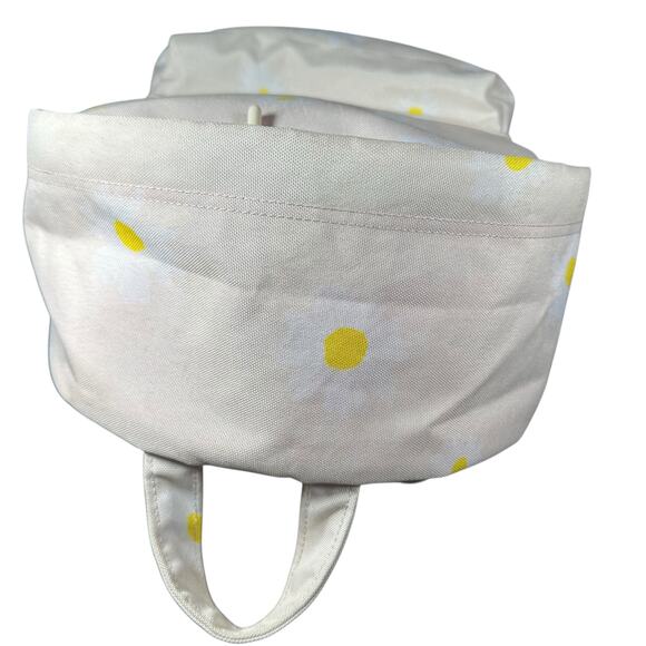 HERSCHEL SUPPLY CO. CLASSIC XL BIRCH DAISY/TAN LEATHER BACKPACK 30L - Picture 5 of 16